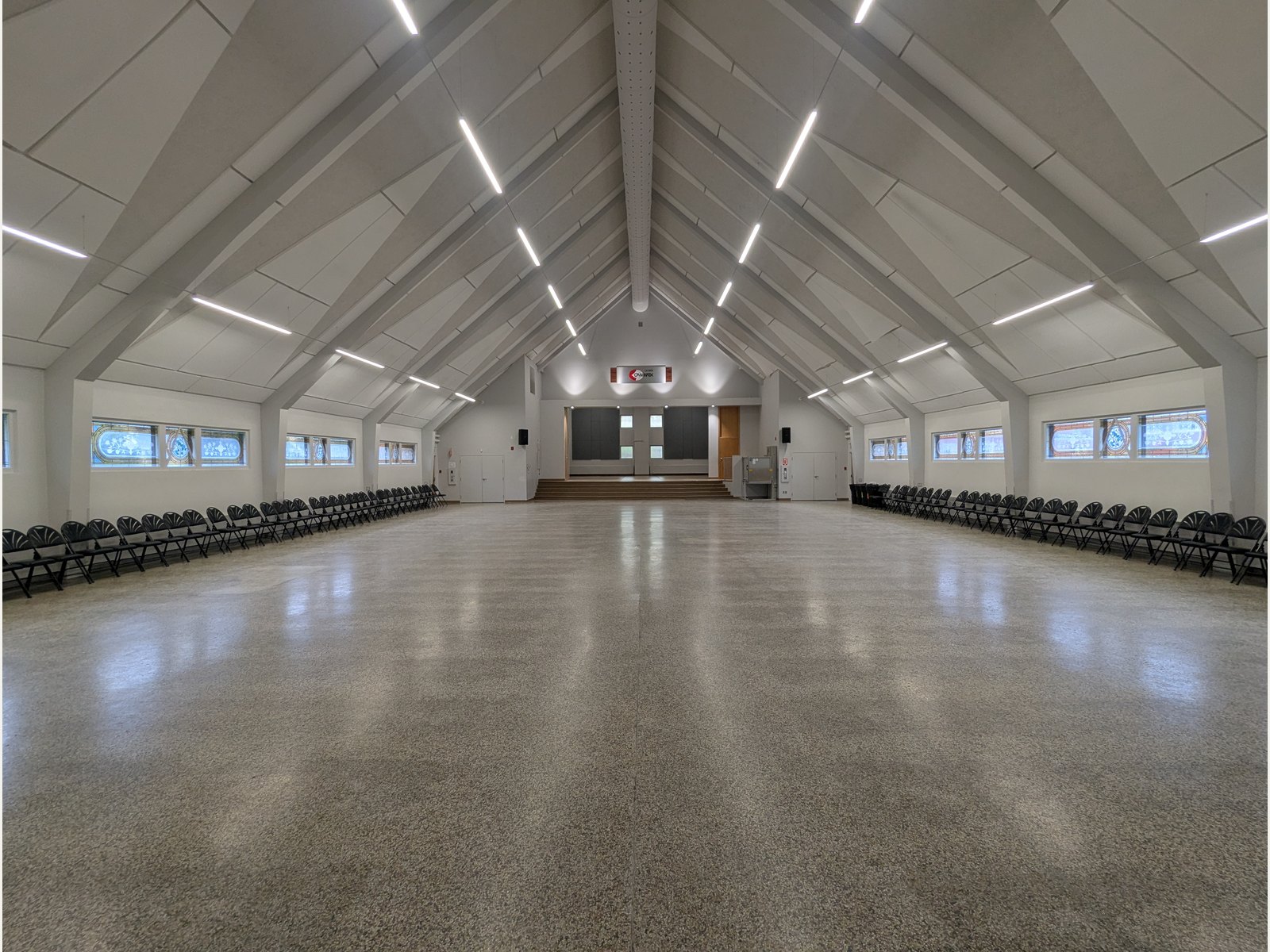 Salle Canimex + Soprema, vue 1